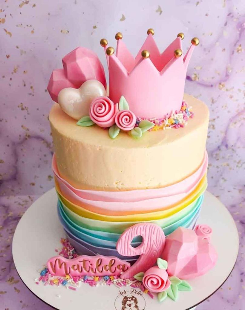 bolo princesa realeza bolos pastel
