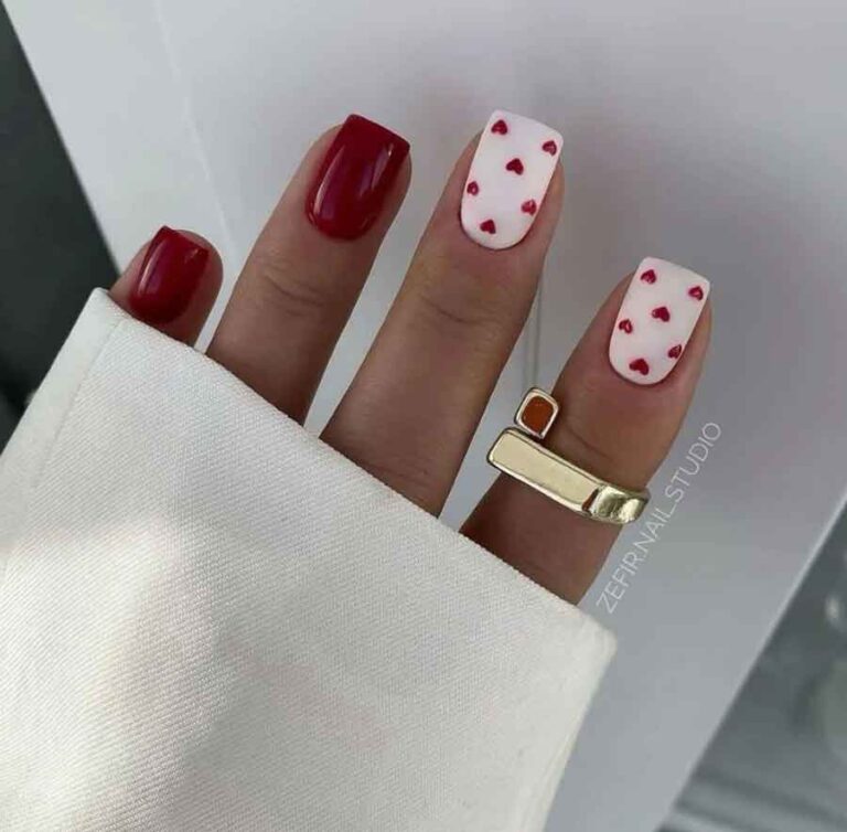 30+ Unhas Decoradas Vermelhas (delicadas, chiques, dia dos Namorados ...